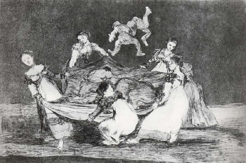 Francisco Goya Disparate feminino china oil painting image